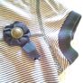 Bershka Stripe Polo Neck - Size 8 Image 2