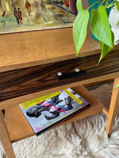 Mid century modern danish side table end table