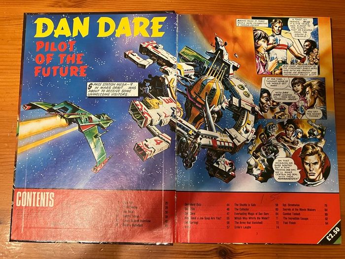 Comic: 'Eagle' annual 1984