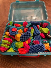 stickle bricks - bristle blocks