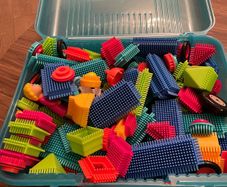 stickle bricks - bristle blocks