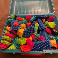 stickle bricks - bristle blocks