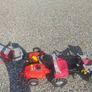 Massey Ferguson Kids tractor (rolly toys) with attachments Image 2