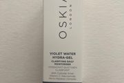 Oskia violet water hydra gel clarifying daily moisturiser 15 ml
