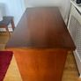 Beautiful hard wood side table can be used as a desk or dressing table or in a hall way Image 5