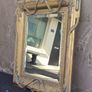 Stunning Antique Victorian Gilt Rope Twist Wall Mirror Image 2