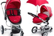 silver cross surf  stroller with car seat adapters