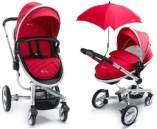 silver cross surf  stroller with car seat adapters