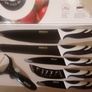 Brand New in Box: Swiss Line Stainless Steel knife set of 5 + 1 Image 3