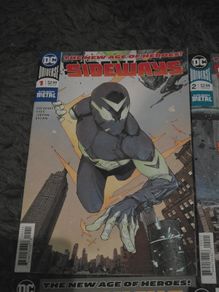 Sideways DC Metal Comics