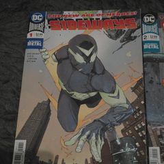 Sideways DC Metal Comics