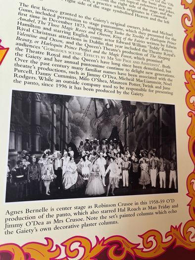 Robert O Byrne - Dublin's Gaiety Theatre. Limited Print Run. Nice Item.