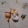 Fat cat plant figurines Image 3