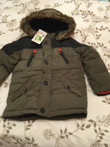 Boy's Down Jacket, size 4-5 years, 110cm