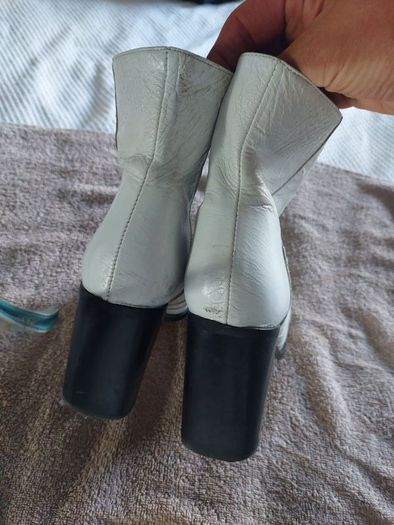 River Island White Boots