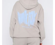 White Fox Hoodie M/L