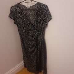 Dress with blue dots (Phildar size S)