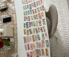 101 PCS Food Coupon, China Different Real Food Banknotes, Mix Grade Lot Chinese Old Rice Bill Meat Banknote Stamp, Rare 1965-1991