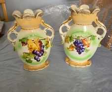 2 Vintage Porcelain Vases