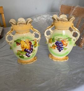 2 Vintage Porcelain Vases