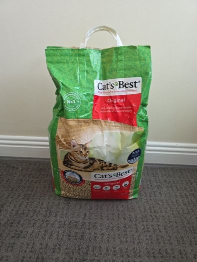 Cats best organic litter