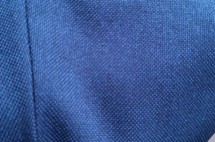 New navy trousers tag attached