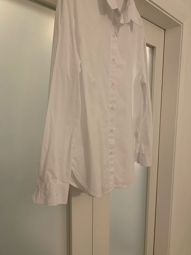 Bershka Mens Plain White Shirt