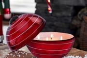 Large Christmas Bauble Candle