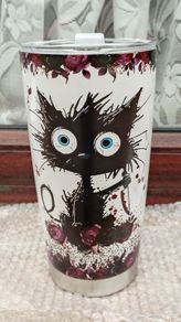 Fancy 20 Oz Drinks Flask/tumbler (brand New).
