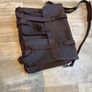 Crazy horse leather satchel Image 3