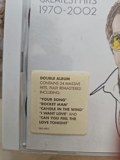 Elton John 2CD  - Greatest Hits 1970-2002