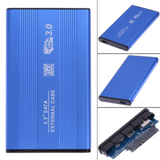 USB SATA SSD HDD 2.5" Enclosure Case Box Hard Drive