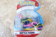 Pokemon Alolan Muk Articulated Battle Figure 8 cm / 3 inch - Wicked Cool Toys 2018