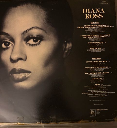 Diana Ross 1976 Irish Pressing