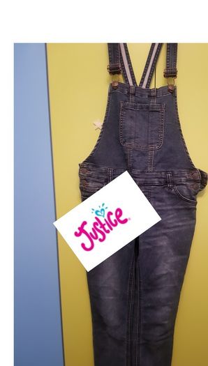 Justice Dungarees age 12