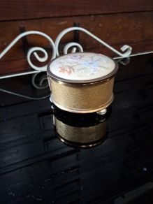 Vintage Musical Powder Pot