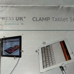 NEW clamped tablet stand