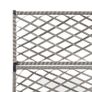Trellis Raised Bed with 3 Pots 83x30x130 cm Poly Rattan Grey Image 4