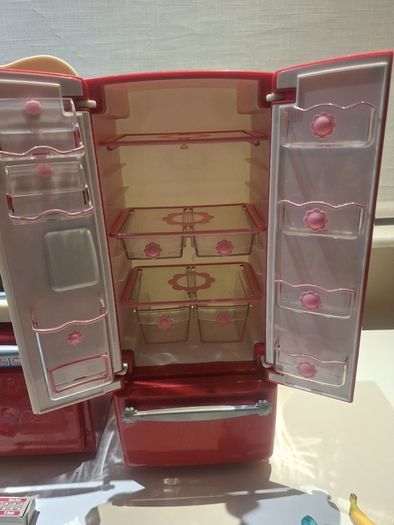 Our generation kitchen and fridge