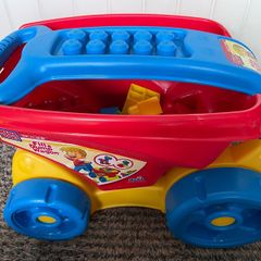 Mega Bloks blocks wagon with 20 building blocks kids toy