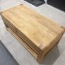 Solid Oak Coffee Table Image 6