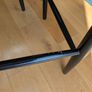Hans J Wegner style Wishbone Bar Stool -Black/Natural Image 8