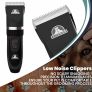 Professional Dog Grooming Kit - Rechargeable, Cordless Pet Grooming Clippers & Complete Set of Dog Grooming Tools. Low Noise & Suitable for Dogs, Cats and Other Pets Stainless Steel (FREE POSTAGE) Image 3