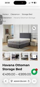 New Havana Doubke Storage bed