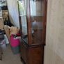 Vintage Arnotts Mahogany Display Cabinet | Original 1983 Tags, Key & Interior Light Image 2