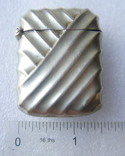 Victorian Vesta Case, Matchbox Holder