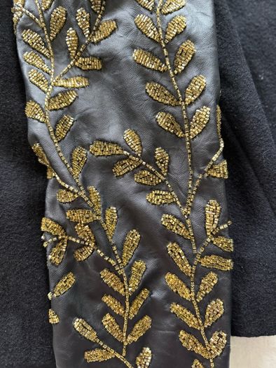 Black Gold Embroidered Jacket