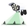 New Realistic Solar Dummy Fake Security Camera Surveillance CCTV Red LED #1472 Image 4