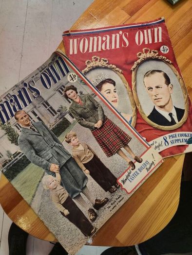 2 Vintage Woman's Own magazines