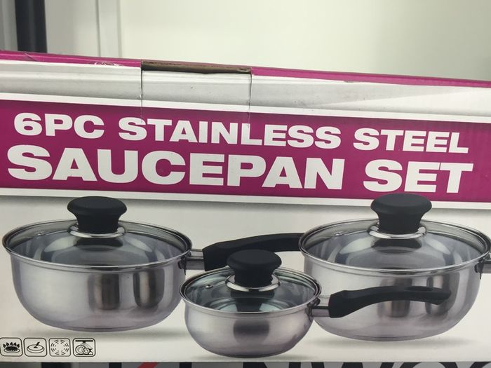 Stainless Steel Pot Pots Set of 3